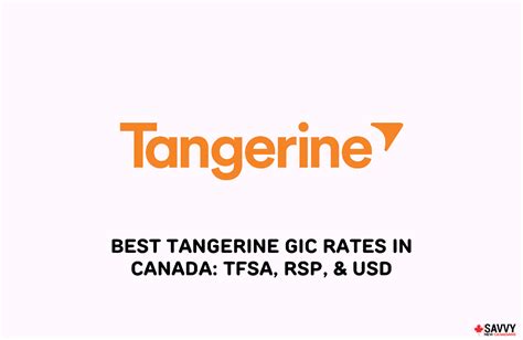 tangerine 1 year cashable gic.